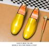 Men's Patent Leather Loafers - Sizes 38-46, New 2025 Spring/Autumn British Casual Driving Shoes