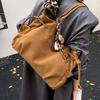 Brand Tote Bag Fashi Korean Shoulder Bag Y2k Handbag Drawstring Crossbody Bag With Charm Travel Storage Bag Bolsos De Mujer