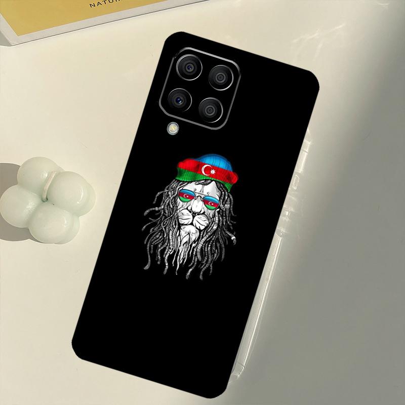 Azerbaijan Flag For Samsung Galaxy M33 M13 M14 M12 M32 M52 M31 M55 M15 M11 M21 M35 M53 M34 M54 M06 M16 Case