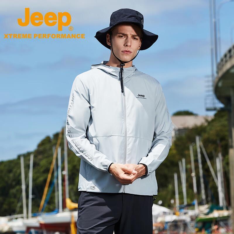 JEEP Men s Lightweight Windbreaker L