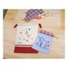 Shachihata Fabric Marker Water-based KT-2/6W-2 Fluorescent Pastel 6-Color Set