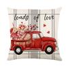 Valentine's Day Pillow Case Polyester Printed Love Cushion Pillow Home Sofa Decoration New Pillow Case