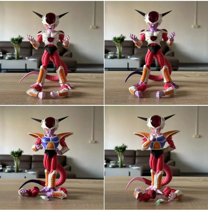 Stunning Seven Dragon Balls Gk Frieza First Form Figurine Pvc Collectible Model