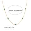 Gold Plated Evil Eye Jewelry Set Necklace Bracelet and Earrings Fashion Jewelry for Women