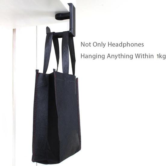 360 Derece Dönebilen Kulaklık Standı Düşmeye Karşı Tasarım Oyun Kontrolcüsü Kulaklık Standı Saklama Rafı Kalınlaştırılmış Silikon Pedli