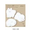 Midori Sticky Note Paper Point White Dog Pattern 19091006
