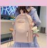 Fresh Sweet Style Nylon High School Backpack For Girls With 20-35l Capacity