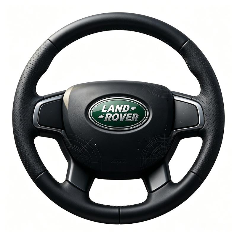 1 pz 23*43mm Adesivo Decorazione Logo Stemmi Volante Auto per Land Rover Freelander Defender Evoque Emblema Sport Rnage Rover 2 3