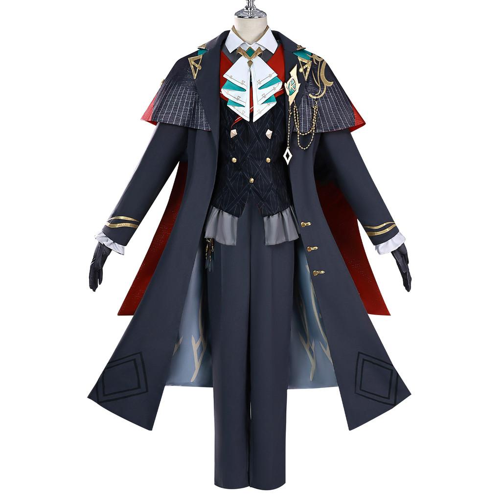 Genshin Impact Alhaitham Kaveh Cosplay Costume With Accessories For Game Role Play