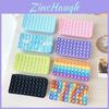 Kolorowa torba na przybory Push Pop It Bubbles Simple Dimple, sensoryczny piórnik Fidget dla wszystkich grup wiekowych
