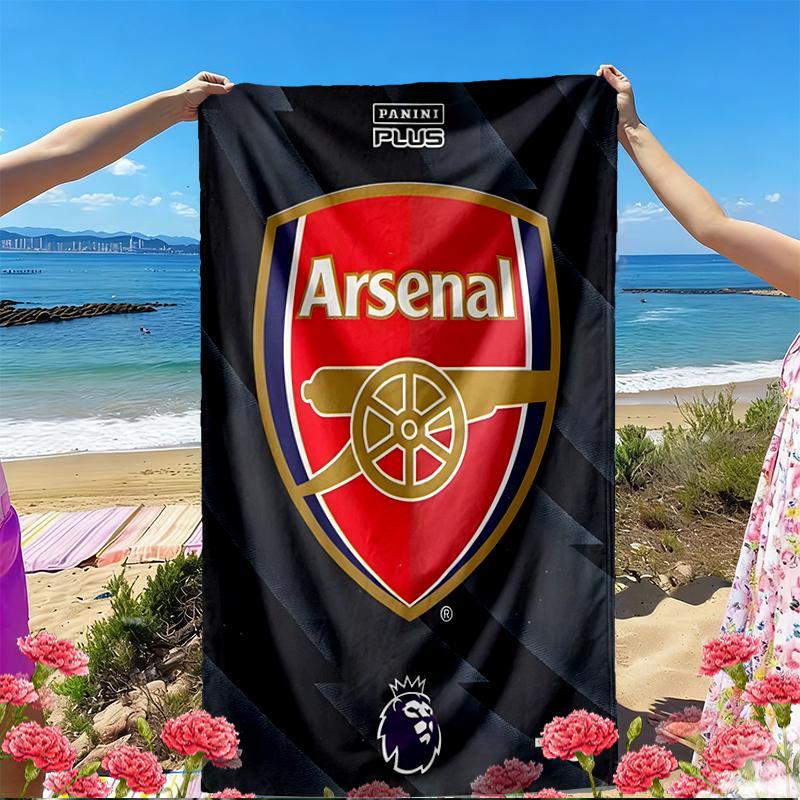 Football team.C Print Beach Towel, Versatile Lightweight Absorbent Beach Towel for Pool Surf Yoga Bathroom, Perfect Birthday Holiday Gift