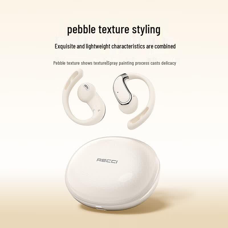 Recci REP-W103 Bluetooth 5.4 Low Latency Ear-hook Wireless Headphones