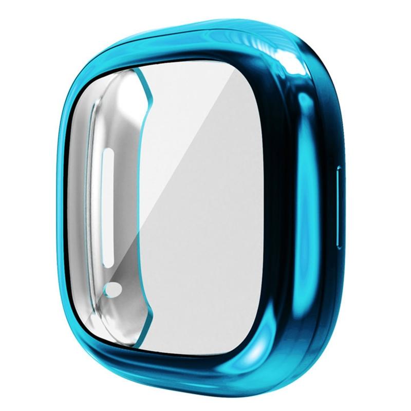 Full Cover for Protection Sleeve TPU Plating for Case Shockproof for Versa3/Sense for Smart Watch