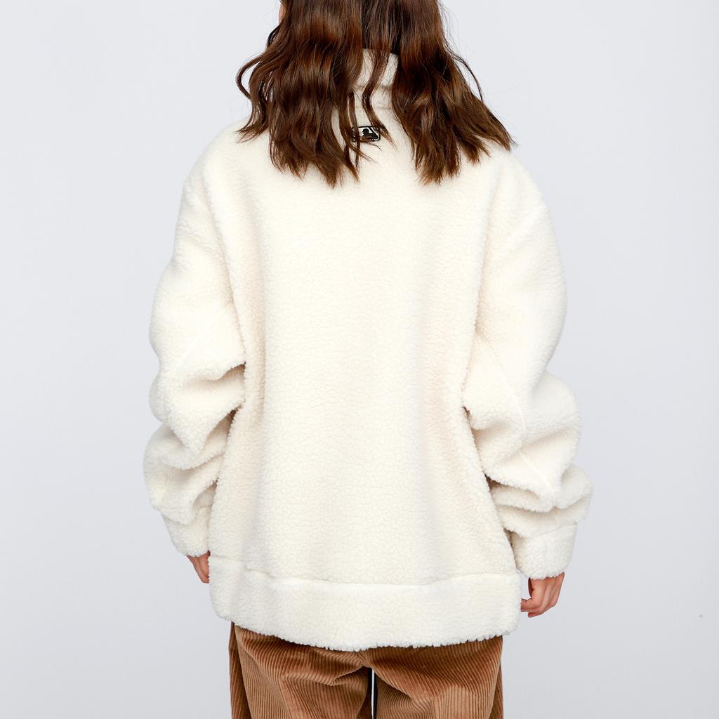 New MLB New York Yankees Velvet Jackets Unisex Ecru 3AJPF0316-50CRS