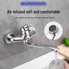 OEING Wall-Mounted Brass Hot & Cold Kitchen Faucet