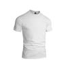 Men S Solid Crew Neck Short Sleeve T Shirt Sportswear Quick Dry