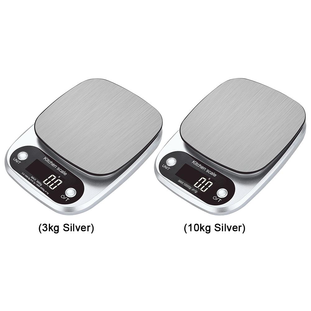 10/3Kg Waterproof Food Kitchen Scale LCD Display Electronic Food Scale Portable Digital Scale Food Snacks Weighing Baking Tools