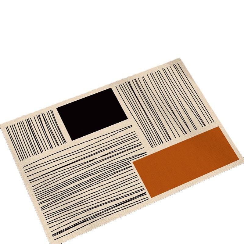 Nordischer Schlichter Stil Haushalt Badezimmer Rutschfeste Matte Badezimmer Toilette Tür Saugfähige Fußmatte Verschleißfeste Kieselgur Fußmatte