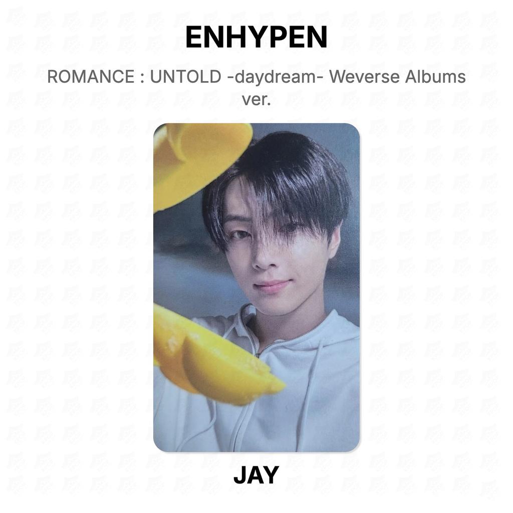 ENHYPEN-ROMANTIK : UNTOLD -daydream- Weverse Alben Version. Offizielle Fotokarte