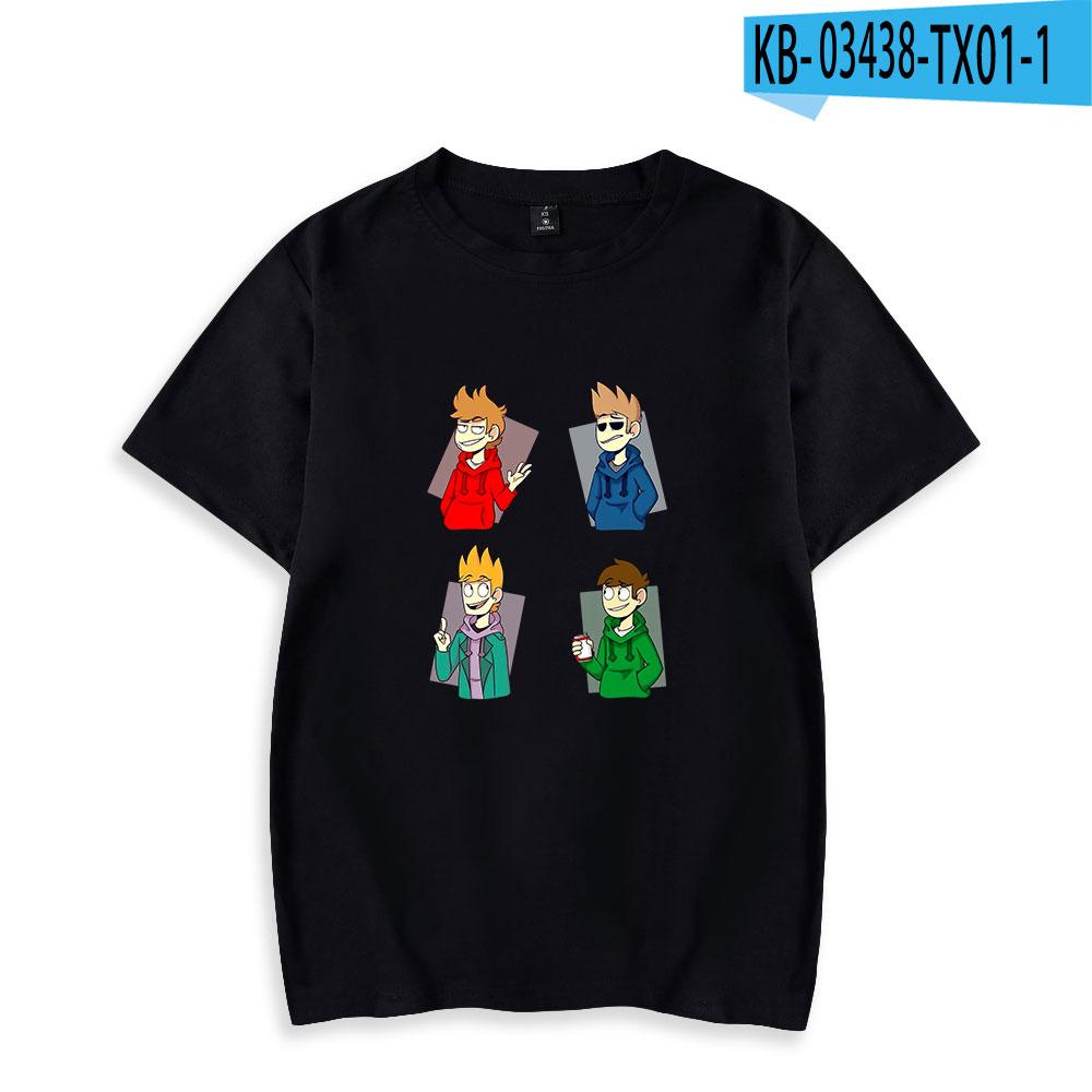2024 Eddsworld T Shirt Women Unisex Summer Short Sleeve Fashion Tshirts Hot Sale Casual Streetwear Tops