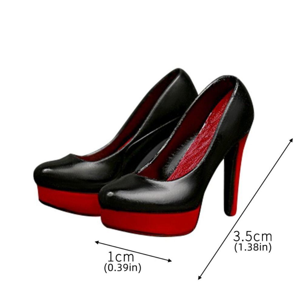 1/6 Scale 1/6 High Heel Shoes Simulation Doll Shoes Fashion Doll Stiletto Shoes Doll Accessories