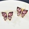 Autumn And Winter Crystal Butterfly Clothes Corsage Fashion Luxury Temperament Female Butterfly Brooch Clothes Accessories Tide