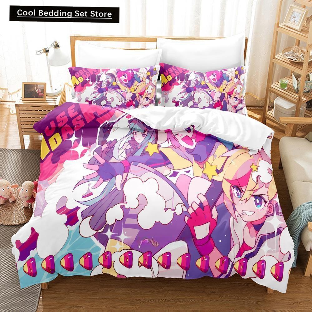 Fashion 3D Print Music Game  Muse Dash Bedding Set Single Twin Full Queen King Size Bed Set Adult Kid Bedroom Duvet Cover Sets