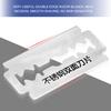 100 Blades Stainless Steel Razor Blade Double Edge Safety Beard Shaving Tool for Men