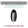 TPU Car Key Case For Nissan Qashqai J10 J11 X-Trail T32 T31 Kicks Pathfinder Tiida Juke Note 5 Buttons Key Cover Key Chain