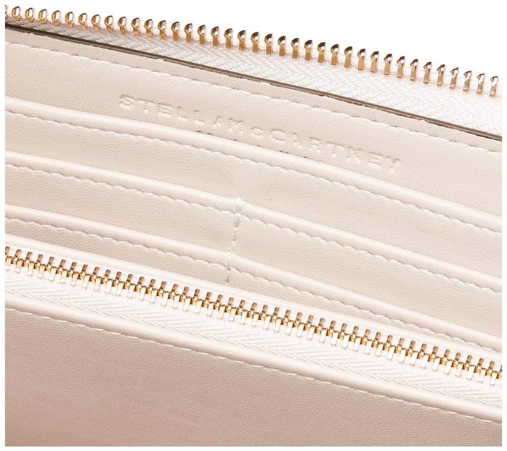 Stella McCartney Women's Zip Wallet, Bicolor Eco Alter Mat, 700251W8856