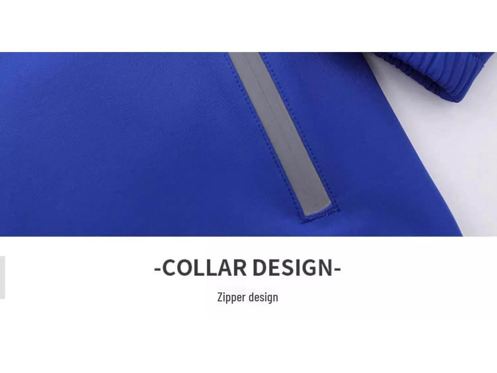 Unisex Winter Outdoor Windproof Velvet Jacket with Reflective Zipper for Cycling, Running, and Leisure Activities.