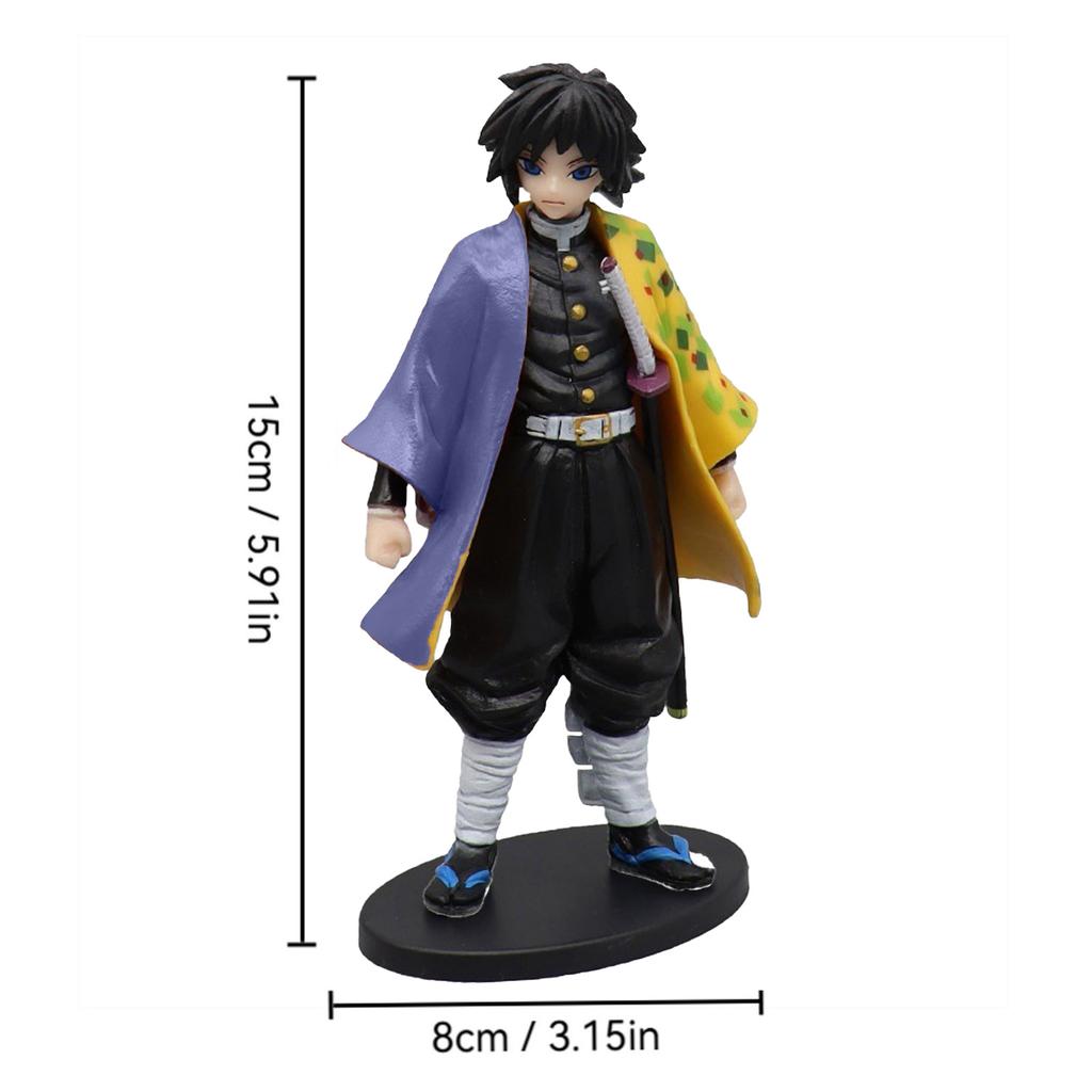 Demon Slayer Anime Peripheral Puppet Figurine Models Creative Mini Home Office Desktop Decorative Figurine Spercial Gift