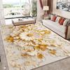 Europen 3D Flower Luxury Carpets for Living Room Sofa Large Area Rugs Comfort Non-slip Bedroom Decoration Rug Washable Table Mat