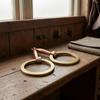 Horse Warm Metal Finish Copper for Equestrians