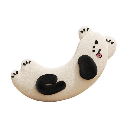 U-образная подушка для питомца Подушка-поддержка шеи для питомца Мягкая милая плюшевая игрушка Подушка для сна для кошек собак Уютная подушка для обнимашек