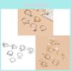 Alloy Womens Ring Set With Pearls And Geometric Design For Fashion Jewelry Enthusiasts