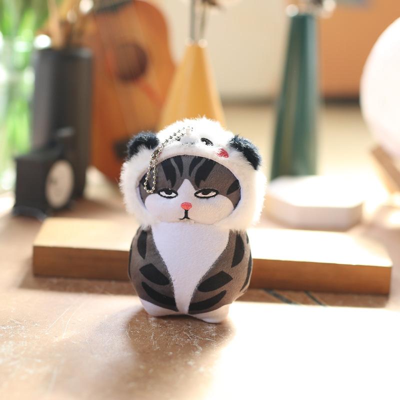 Niedliche süße Katze Anhänger Plüsch Spielzeug Puppe Kätzchen Tasche hängen Schlüsselanhänger Puppe Puppe