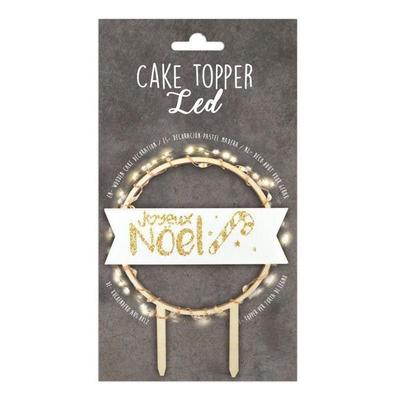 LED Cake Topper - Merry Christmas