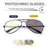 Lunettes de Lecture Multifocales Progressives Photochromiques Intelligentes pour Homme Lunettes de Soleil Finition Luxe Vision de Près et de Loin 1.0-4.0