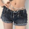 Decorative Waist Chain Single/Multi Layer Floral Pearls Designing Waist Belt Decoration for Parties and Everyday Wear