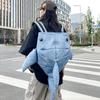 Sac à dos de voyage multifonction étanche forme requin extérieur Kawaii pour hommes femmes Style Techwear Hip Hop Drôle Sac d'école