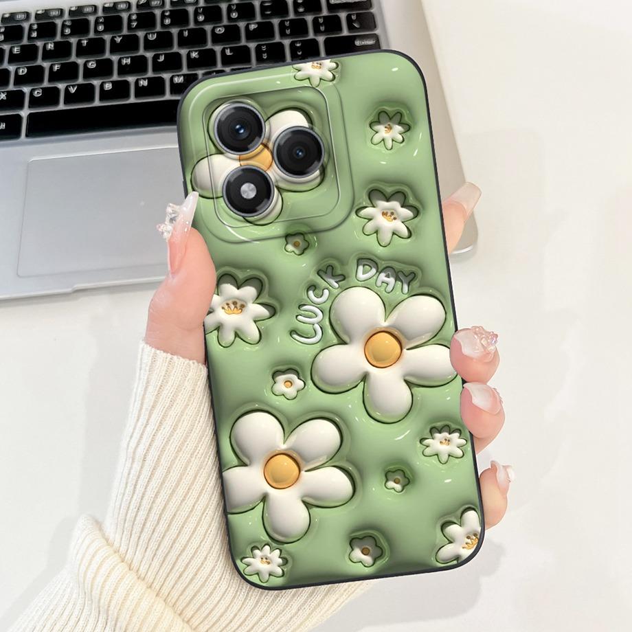 Flower Girly Fashion Phone Case For Huawei Honor 400 Lite ABR-NX1 Back Cover Butterfly Love Heart Honor400 Lite Bumper Fundas