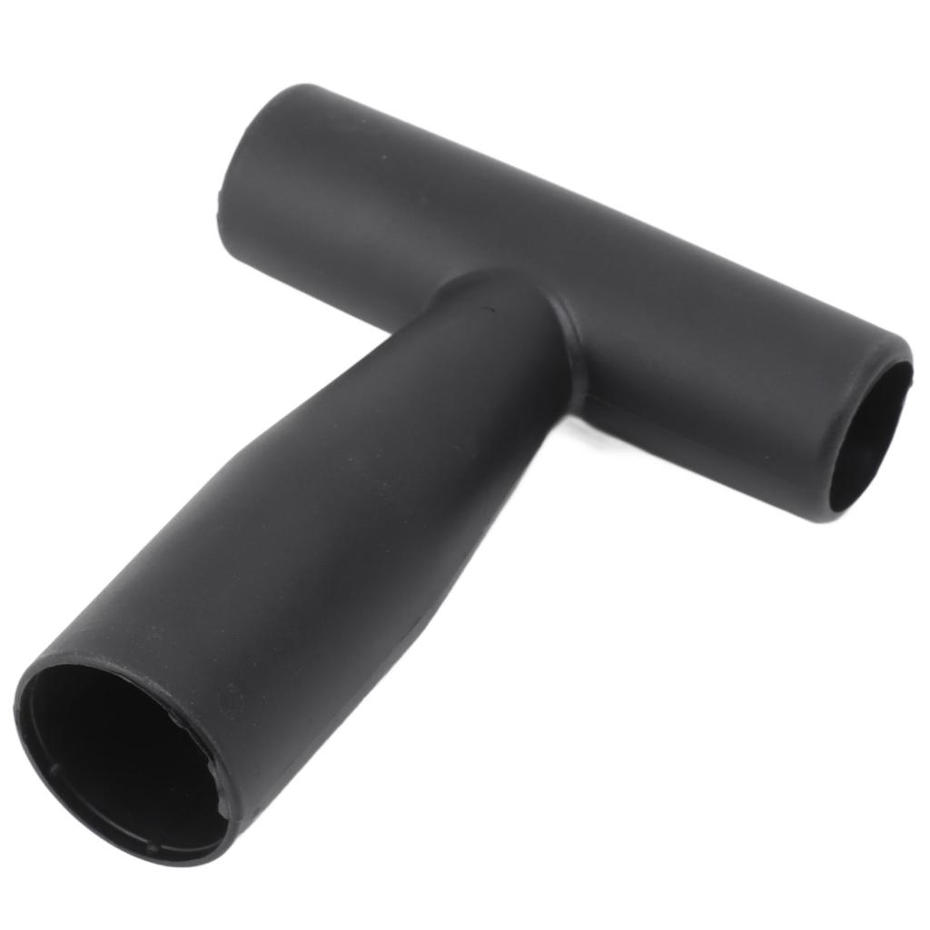 T Grip Shovel Handle Plastic Strong Lightweight Non Slip Snow Shovel Handle 3.4cm Inner Diameter