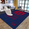 Tapis Motif Club de Football, Tapis Intérieur/Extérieur, pour Pique-nique, Salle de Jeux, Chambre à Coucher, Bureau, Salon, Tapis Décoration de Maison, Cadeau d'Anniversaire