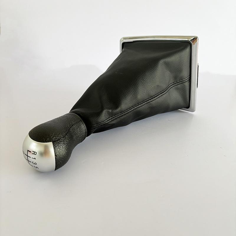 Ford Focus Silver Matte Gear Shift Cover and Knob