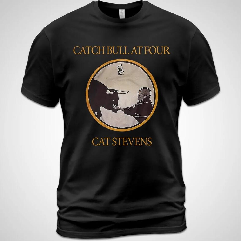 

SALE Unisex T-shirt Catch Bull at Four Cat Stevens Music Shirt Sitting Unisex T-Shirt S