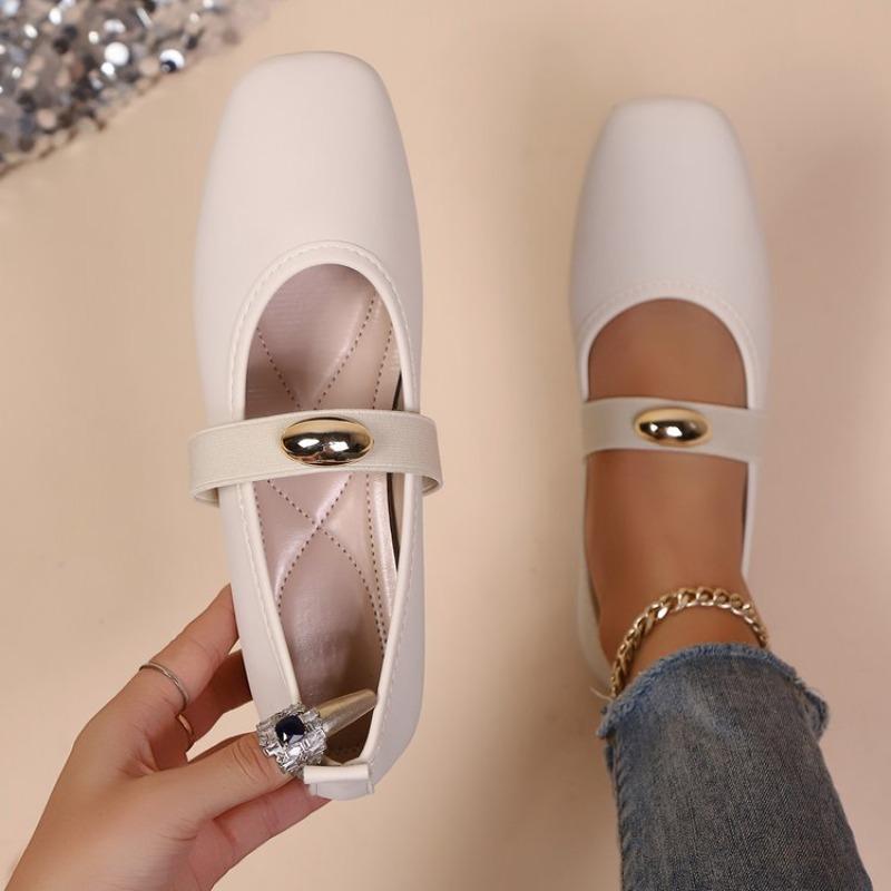 Fashion Fashionable Elegant Non-slip Comfortable/Casual Women's Shoes New Round Toe Lightweight Flat Shoes for Spring/autumn for Women