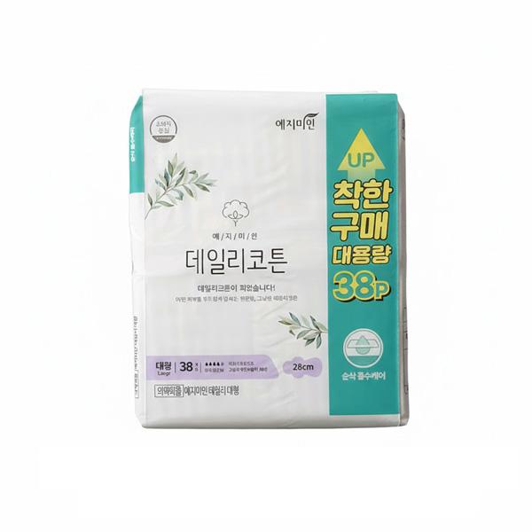 

Yejimiin Daily Cotton Sanitary Pads Large 38P One thing