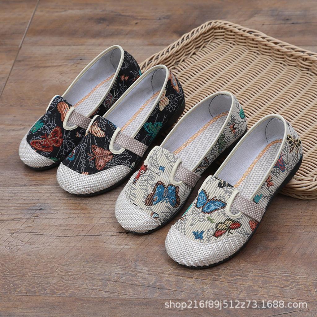 Ladies' Summer Casual Shoes, Fashionable, Non Slip, Breathable, Comfortable Soft Soled Women's Shoes