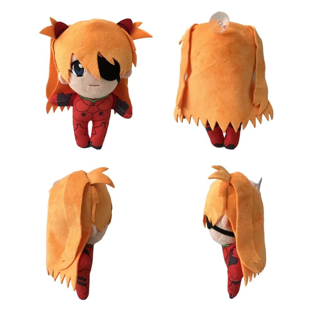 20cm Plyšová hračka Evangelion Ayanami Rei EVA Japonské anime Kreslená postavička Panenka Výplň Klasická Roztomilá Kawaii Dárky Pro Děti Hračky